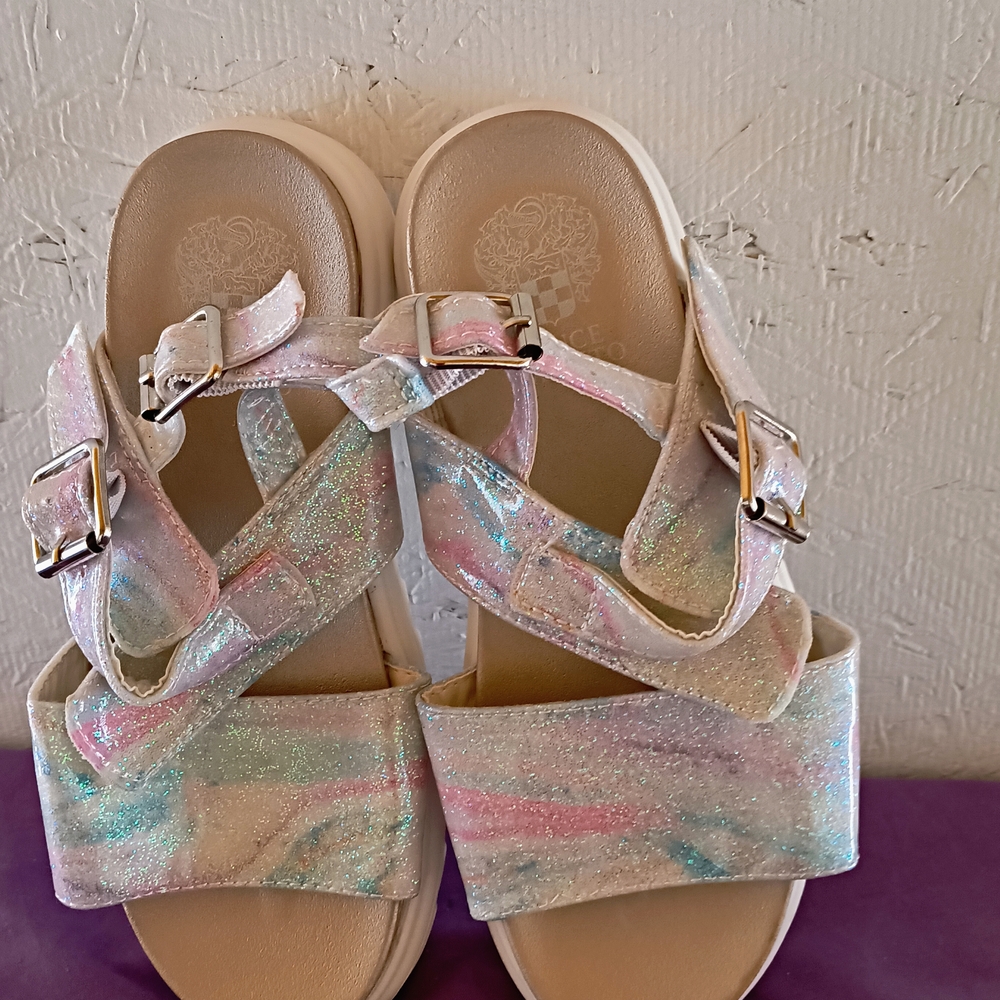 Kids Glitter Sandals